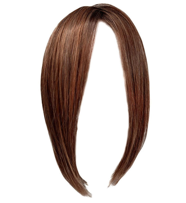 Gabor Glam Era skulderlengde Bob parykk, elegant og trendy med midtdel, gjennomsnittlig cap-GF31-29 brennende kobber