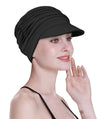 Focuscare Myk cellegift for kvinner, bambus baseball cap, turban for hårtap