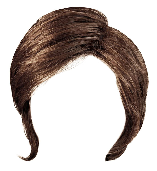 Gabor frontdeksel lagvis lang bob-stil parykk, håndbundet mono top av hairuwear, gjennomsnittlig cap-GF14-22SS-hvete