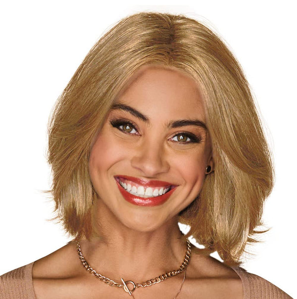 Gabor Gimme Drama Chin-Length Pageboy Long Layered Bob Wig av Hairuwear, Gjennomsnittlig hette, GF6-30 Copper Mahogany