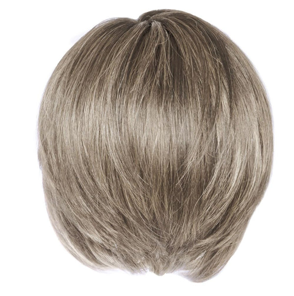 Gabor Best in Class Layered Chin-Length Boycut Wig by Hairuwear, Gjennomsnittlig hette, GF56-60 sølv
