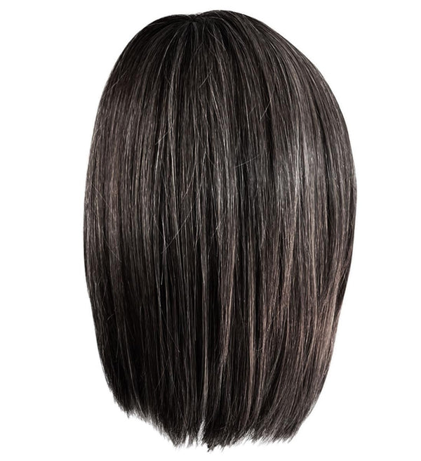 Gabor Glam Era skulderlengde Bob parykk, elegant og trendy med midtdel, gjennomsnittlig cap-GF31-29 brennende kobber