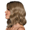 Gabor Dress Me Up Shoulder-Length Pageboy Layered and Wavy Wigy av Hairuwear, Gjennomsnittlig hette, GF4-6 Svart kaffe