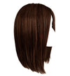 Gabor Glam Era skulderlengde Bob parykk, elegant og trendy med midtdel, gjennomsnittlig cap-GF31-29 brennende kobber