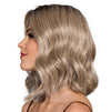Gabor Dress Me Up Shoulder-Length Pageboy Layered and Wavy Wigy av Hairuwear, Gjennomsnittlig hette, GF4-6 Svart kaffe