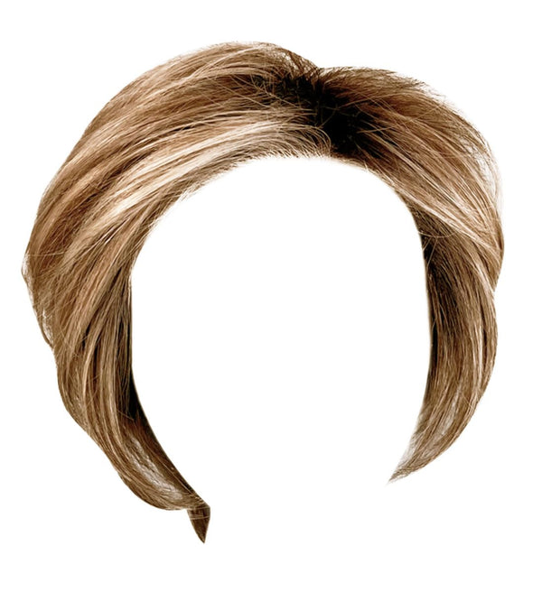 Gabor Keep It Classy Chic Layered Short Cut Wig by Hairuwear, Gjennomsnittlig CAP - GF17-23SS Iced Latte Macchiato