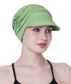 Focuscare Myk cellegift for kvinner, bambus baseball cap, turban for hårtap
