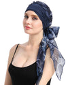 Chemo Turban for kreftkvinner krefthodeklær hodeknapp skjerf cap