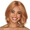 Gabor Gimme Drama Chin-Length Pageboy Long Layered Bob Wig av Hairuwear, Gjennomsnittlig hette, GF6-30 Copper Mahogany
