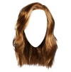 Gabor Love Wave Layered Shoulder-Length Wig With Soft Barrel Curled Waves by Hairuwear, Gjennomsnittlig hette, GL15-26SS smurt toast