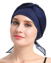 Chemo Turban for kreftkvinner krefthodeklær hodeknapp skjerf cap