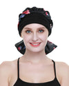 Chemo Turban for kreftkvinner krefthodeklær hodeknapp skjerf cap