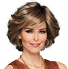 Gabor Gimme Drama Chin-Length Pageboy Long Layered Bob Wig av Hairuwear, Gjennomsnittlig hette, GF6-30 Copper Mahogany