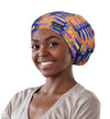 Focuscare Satin foret søvn Slouchy Cap Curly Girl Slap Headwear Gaver til krusete hårkvinner