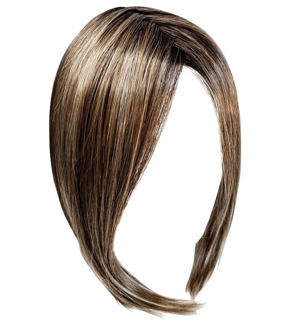 Gabor Glam Era skulderlengde Bob parykk, elegant og trendy med midtdel, gjennomsnittlig cap-GF31-29 brennende kobber