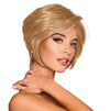 Gabor Best in Class Layered Chin-Length Boycut Wig by Hairuwear, Gjennomsnittlig hette, GF56-60 sølv
