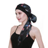 Chemo Turban for kreftkvinner krefthodeklær hodeknapp skjerf cap