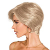Gabor Best in Class Layered Chin-Length Boycut Wig by Hairuwear, Gjennomsnittlig hette, GF56-60 sølv