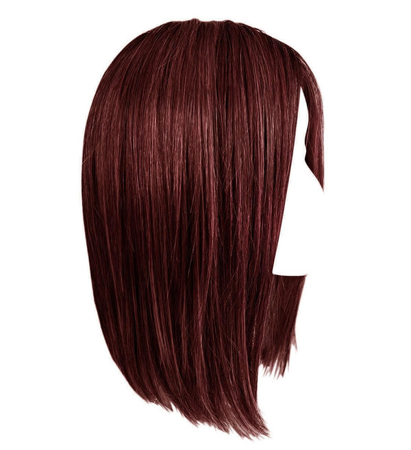 Gabor Glam Era skulderlengde Bob parykk, elegant og trendy med midtdel, gjennomsnittlig cap-GF31-29 brennende kobber