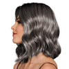 Gabor Dress Me Up Shoulder-Length Pageboy Layered and Wavy Wigy av Hairuwear, Gjennomsnittlig hette, GF4-6 Svart kaffe