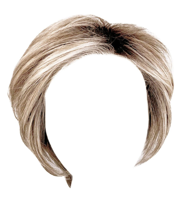 Gabor Keep It Classy Chic Layered Short Cut Wig by Hairuwear, Gjennomsnittlig CAP - GF17-23SS Iced Latte Macchiato
