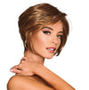 Gabor Best in Class Layered Chin-Length Boycut Wig by Hairuwear, Gjennomsnittlig hette, GF56-60 sølv