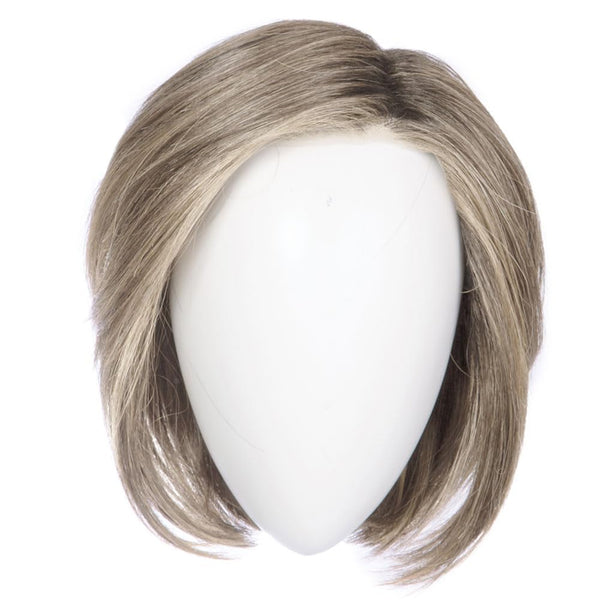 Gabor Best in Class Layered Chin-Length Boycut Wig by Hairuwear, Gjennomsnittlig hette, GF56-60 sølv