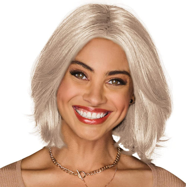 Gabor Gimme Drama Chin-Length Pageboy Long Layered Bob Wig av Hairuwear, Gjennomsnittlig hette, GF6-30 Copper Mahogany