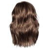 Gabor Love Wave Layered Shoulder-Length Wig With Soft Barrel Curled Waves by Hairuwear, Gjennomsnittlig hette, GL15-26SS smurt toast