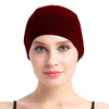 Bambus søvnhette for håravfall Hjemmehode for cellegift Kvinner Bike Hard Hat Helmet Liner Bomullsbeanie