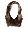 Gabor Love Wave Layered Shoulder-Length Wig With Soft Barrel Curled Waves by Hairuwear, Gjennomsnittlig hette, GL15-26SS smurt toast