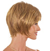 GABOR Spring Romance Short Textured Layered Shag Wig by Hairuwear, Average Cap, GL11-25SS Honey Pecan