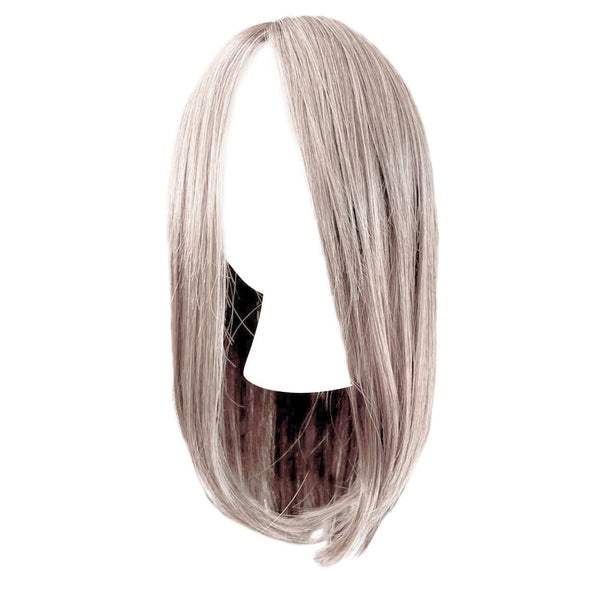 Gabor frontdeksel lagvis lang bob-stil parykk, håndbundet mono top av hairuwear, gjennomsnittlig cap-GF14-22SS-hvete