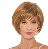 GABOR Spring Romance Short Textured Layered Shag Wig by Hairuwear, Average Cap, GL11-25SS Honey Pecan