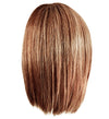 Gabor Glam Era skulderlengde Bob parykk, elegant og trendy med midtdel, gjennomsnittlig cap-GF31-29 brennende kobber