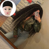 1 stk svarte fletterhette for lettere sy Crochet parykkhetter Elastic Sew Dome Net Wig Caps (L)