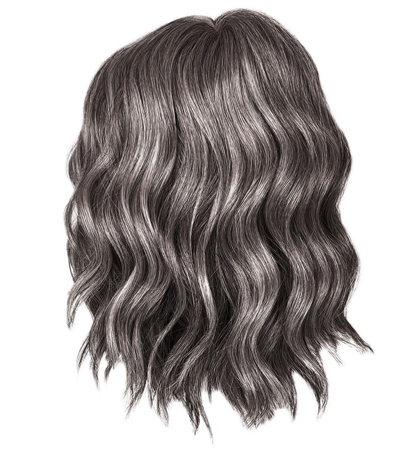 Gabor Conquer The Waves Designer Series Wig, Tusled Waves Mid-Length Bob Style, Gjennomsnittlig takstørrelse, GF14-22SS Sandy Blonde