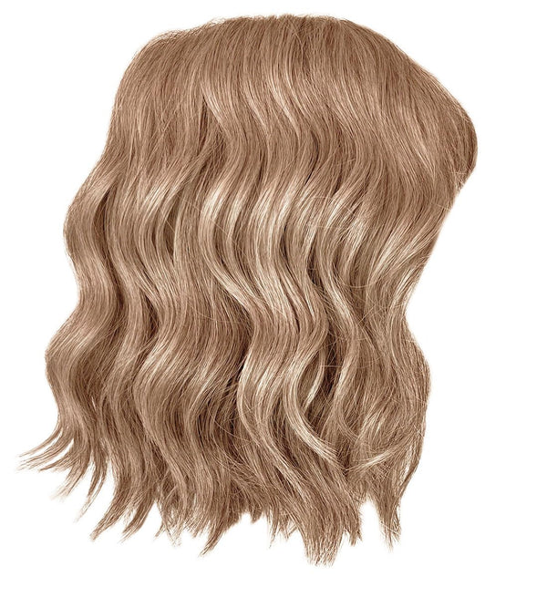 Gabor Conquer The Waves Designer Series Wig, Tusled Waves Mid-Length Bob Style, Gjennomsnittlig takstørrelse, GF14-22SS Sandy Blonde