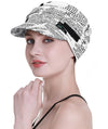 Focuscare Myk cellegift for kvinner, bambus baseball cap, turban for hårtap