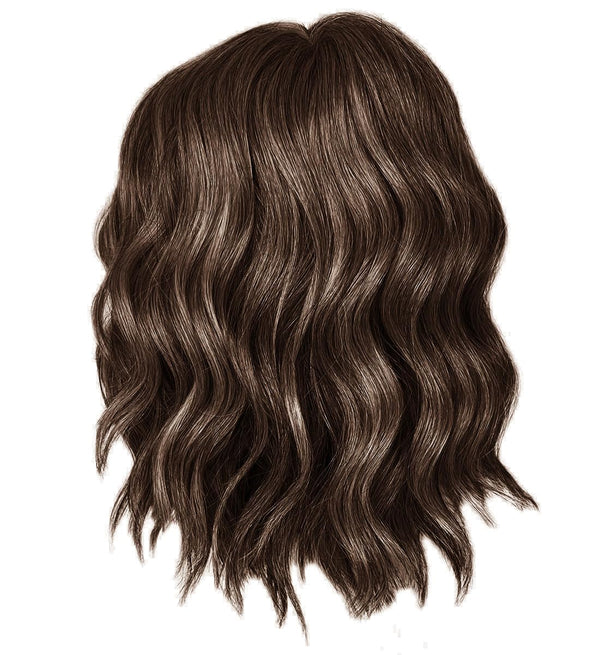 Gabor Conquer The Waves Designer Series Wig, Tusled Waves Mid-Length Bob Style, Gjennomsnittlig takstørrelse, GF14-22SS Sandy Blonde