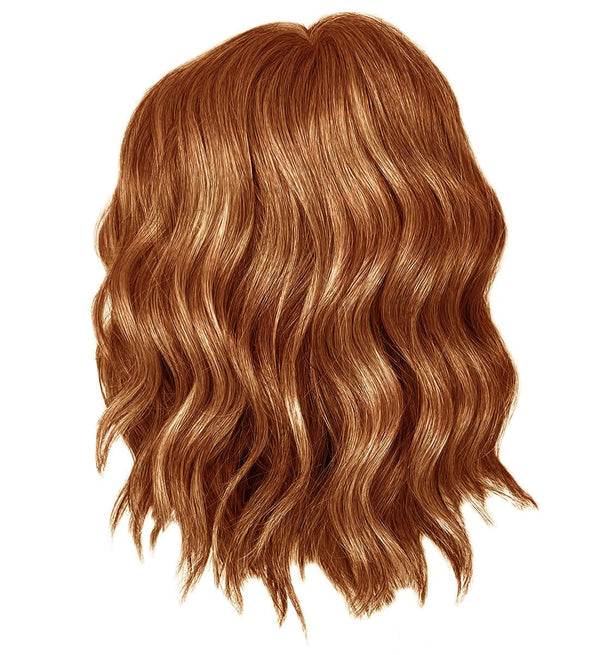 Gabor Conquer The Waves Designer Series Wig, Tusled Waves Mid-Length Bob Style, Gjennomsnittlig takstørrelse, GF14-22SS Sandy Blonde