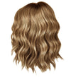 Gabor Conquer The Waves Designer Series Wig, Tusled Waves Mid-Length Bob Style, Gjennomsnittlig takstørrelse, GF14-22SS Sandy Blonde