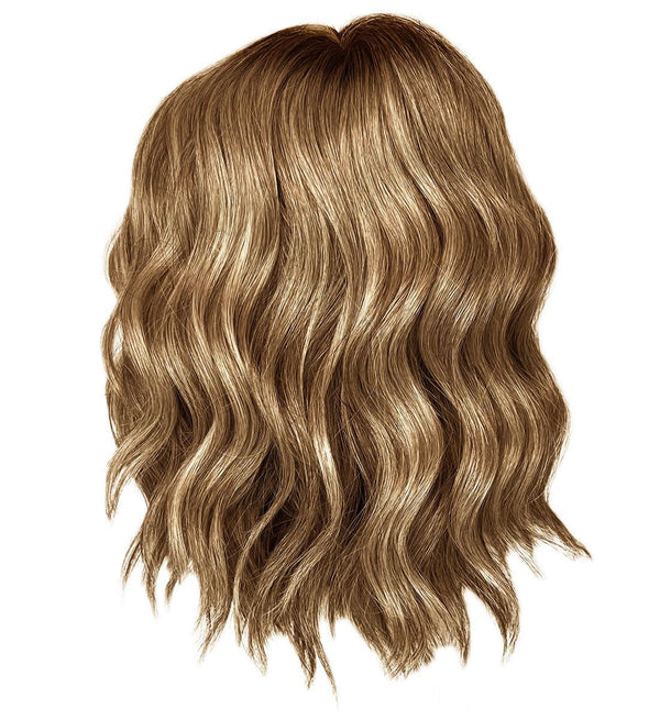 Gabor Conquer The Waves Designer Series Wig, Tusled Waves Mid-Length Bob Style, Gjennomsnittlig takstørrelse, GF14-22SS Sandy Blonde