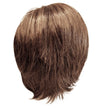 Gabor frontdeksel lagvis lang bob-stil parykk, håndbundet mono top av hairuwear, gjennomsnittlig cap-GF14-22SS-hvete