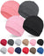 2PCS/4PCS 100% Bambus Viscose Beanies for Men Women Helmet Liner Lett sovende hette for cellegift Hårtap