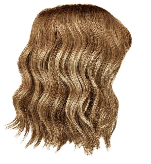 Gabor Conquer The Waves Designer Series Wig, Tusled Waves Mid-Length Bob Style, Gjennomsnittlig takstørrelse, GF14-22SS Sandy Blonde