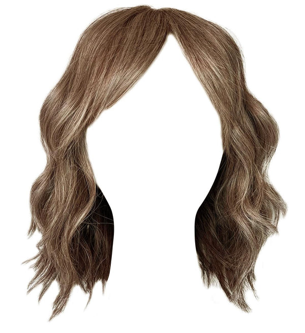 Gabor Conquer The Waves Designer Series Wig, Tusled Waves Mid-Length Bob Style, Gjennomsnittlig takstørrelse, GF14-22SS Sandy Blonde
