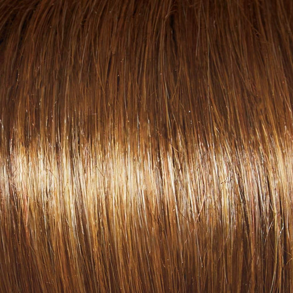GABOR Forever Chic Shoulder-Length Stylish Tapered Wig by Hairuwear, Average Size Cap, GL27-29 Chocolate Caramel