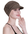Focuscare Myk cellegift for kvinner, bambus baseball cap, turban for hårtap