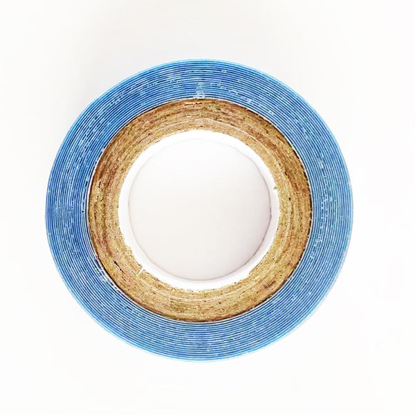 Mer enn 3 måneder holder tiden dobbeltsidig hårforlengelse tape hårbånd (10mmx3yards, hvitt)